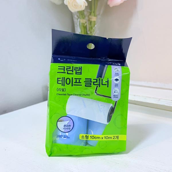 크린랩 테이프 클리너 리필 소 10x10cm 2개