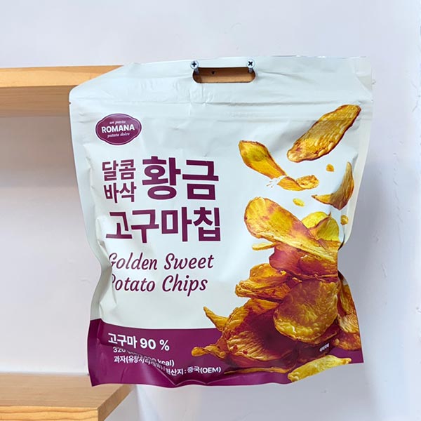 ★로마나달콤바삭황금고구마칩320g