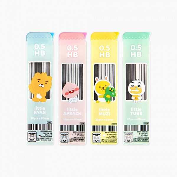 카카오 리틀프렌즈 샤프심 라이언,어피치랜덤1p