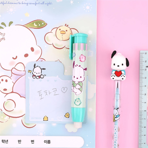 산리오 노크식 지우개 포차코 1P
