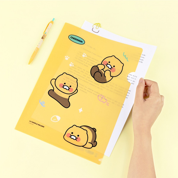 카카오 L홀더 춘식이 옐로우1p