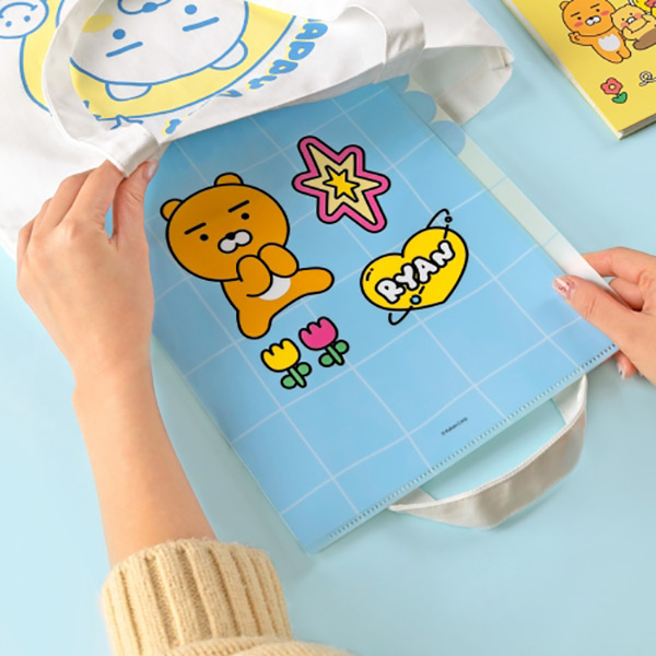 카카오 세이치즈 5포켓 파일 라이언1p