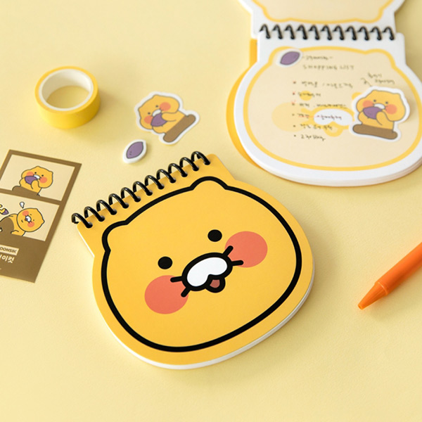 카카오 춘식이 얼굴 수첩1p