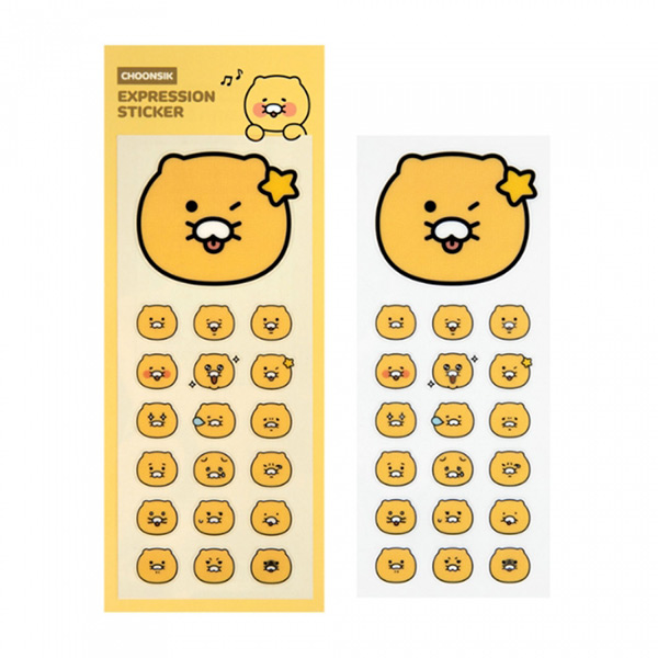 카카오춘식이스티커표정