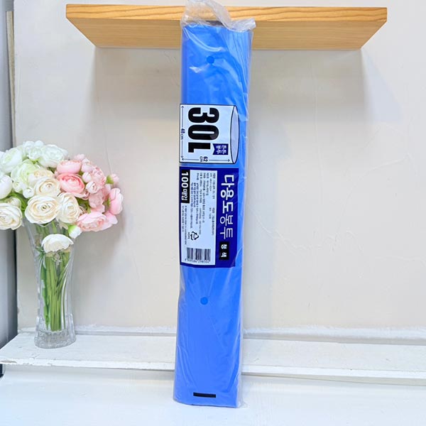 다용도 봉투 30L 청색 100매 48x62