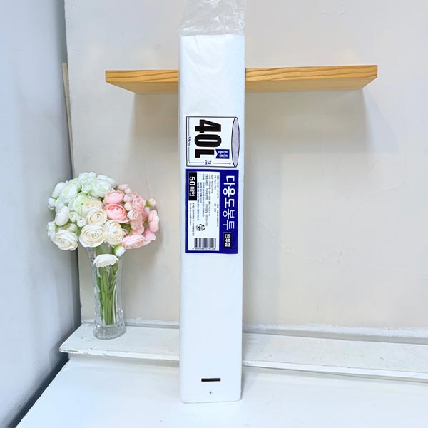다용도 봉투 40L 반투명 50매 55x73