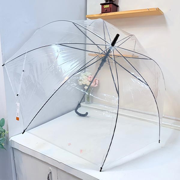 (온라인판매금지)투명 장우산 65cm