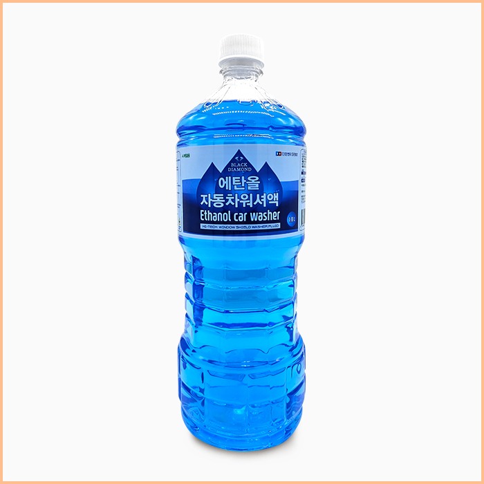 에탄올 자동차 워셔액 1.8L 블루
