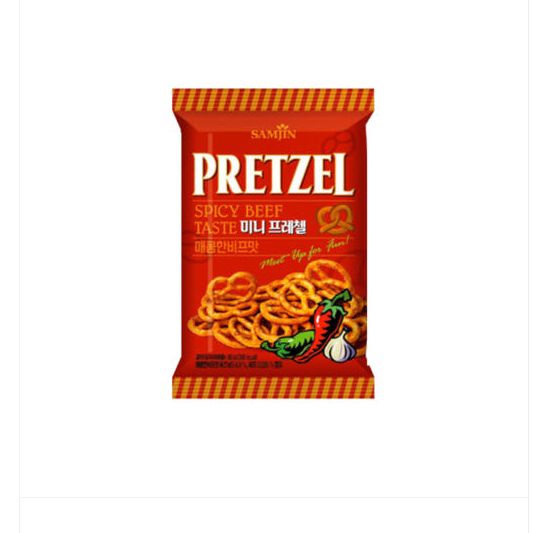 ★미니 프레첼 매콤한 비프맛 70g