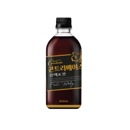 ★(매장판매)칸타타 콘트라베이스 블랙샷 500ml
