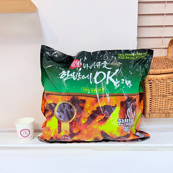 한방에OK 바베큐숯 2kg