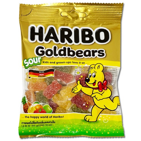 ★하리보 골드베어 사우어80g