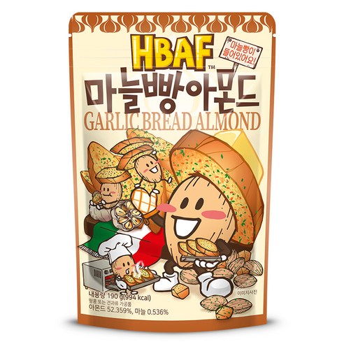 ★마늘빵 아몬드 120g