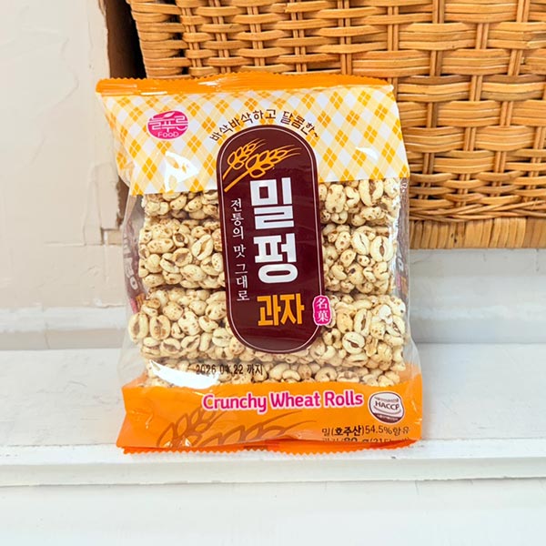 ★늘푸른 밀펑 과자 80g