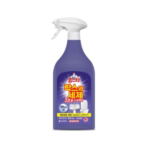★홈스타 락스와세제 3X 폼스프레이 후로랄 900ml