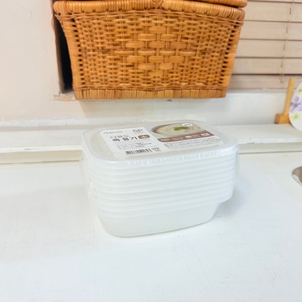 리담 다용도 죽용기 소형 5P 620ml