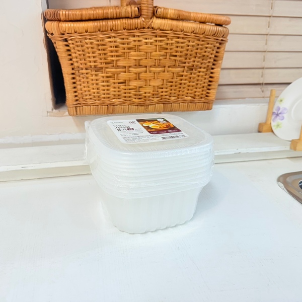 리담 다용도 사각 탕용기 5P 대 1100ml