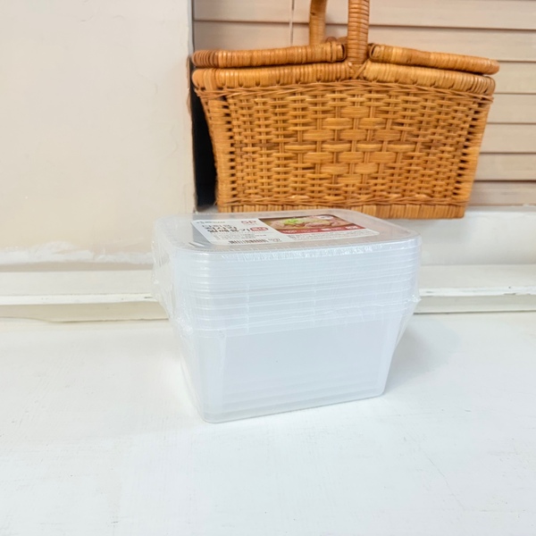 리담 다회용 직사각 밀폐용기 특대 5P 1500ml