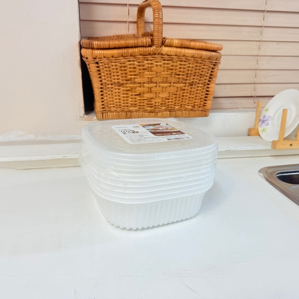 리담 다용도 사각 탕용기 5P 소 1800ml