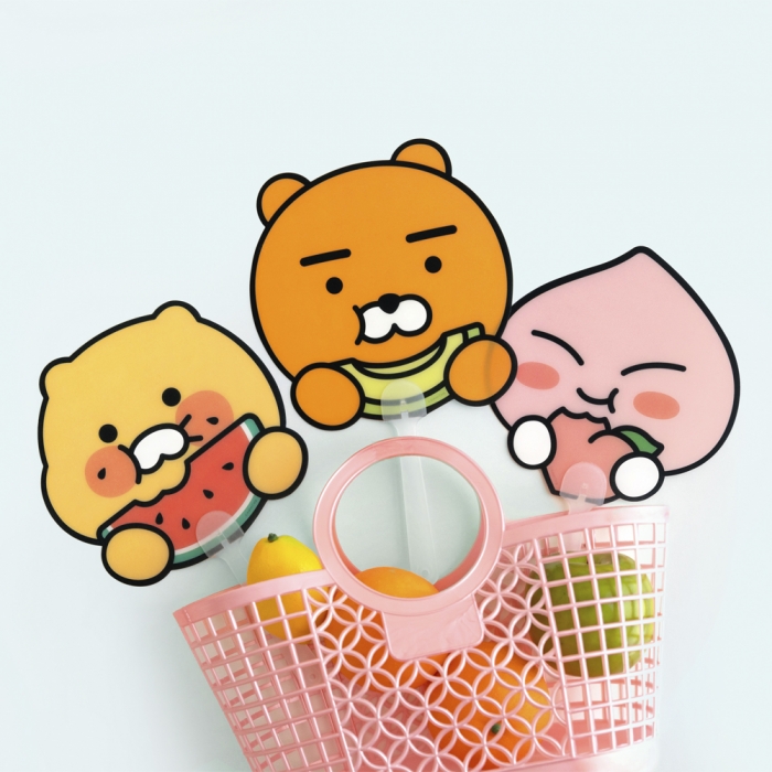 카카오 썸머 프루티 PP부채 춘식이 1p