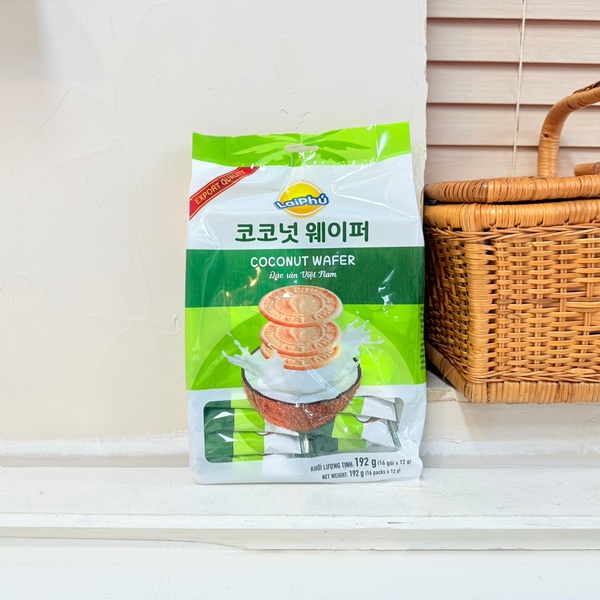 ★코코넛 웨이퍼 쿠키 192g