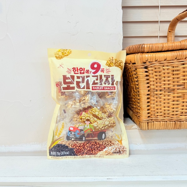 ★한입쏙 9곡 보리과자 70g