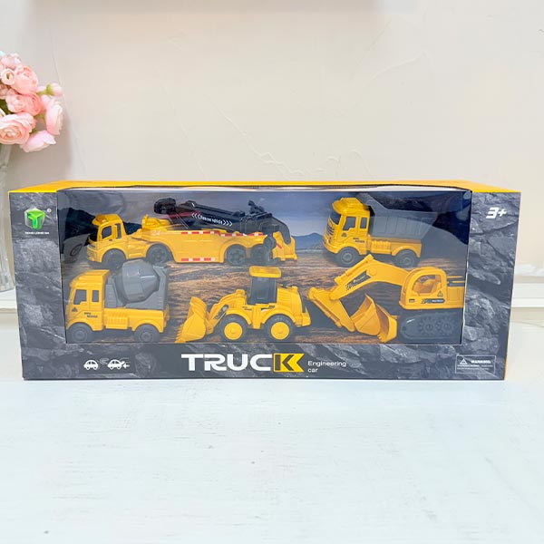 중장비 트럭 세트