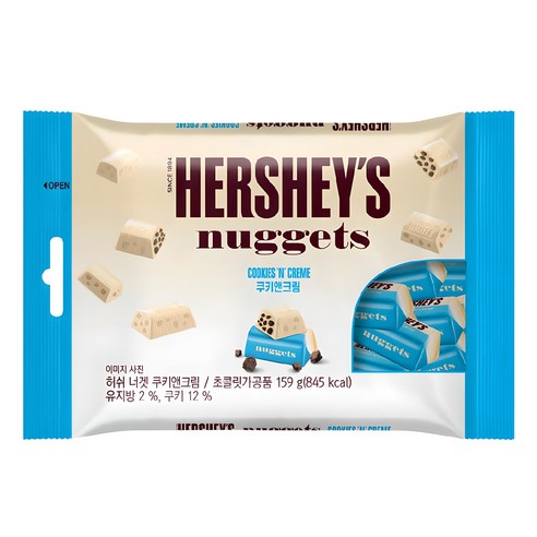 ★허쉬 쿠앤크림 미니사이즈 165g