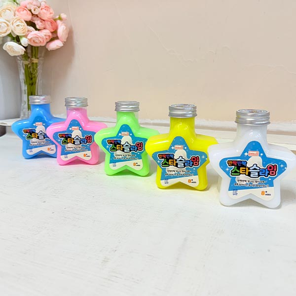 반짝반짝 스타 슬라임(색상랜덤)1p