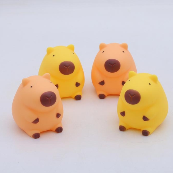 카피바라 LED 무드등(색상랜덤)1p