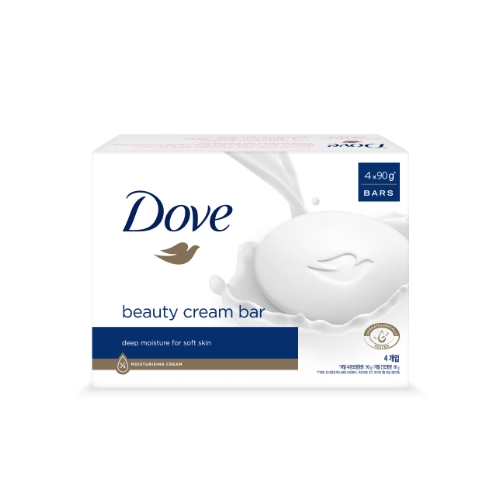 도브 뷰티 크림 바 비누 90gx4개입