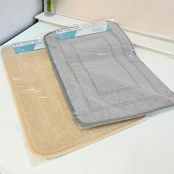 루프 극세사 매트 38x58(색상랜덤)