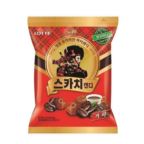 ★롯데 스카치 캔디 커피 317g