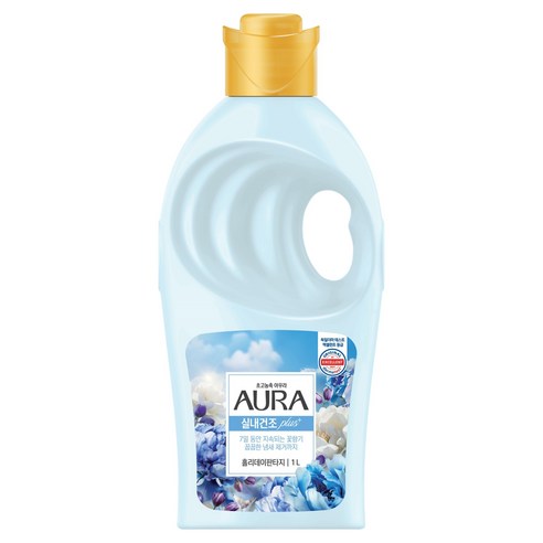 아우라 실내건조 초고농축 섬유유연제 홀리데이판타지 1L