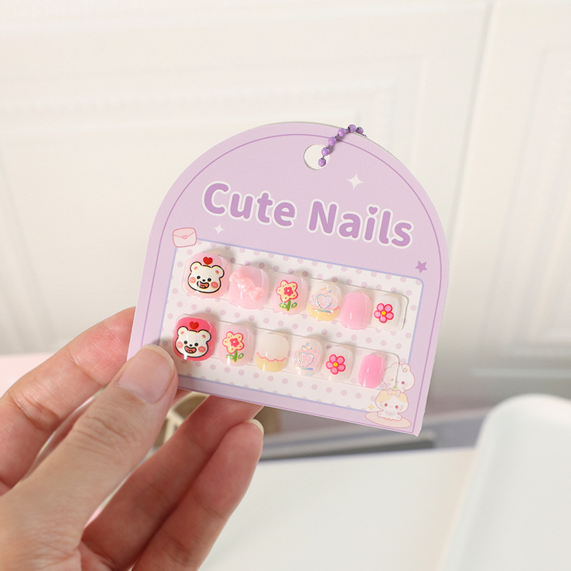 (온x)ABM큐티 네일팁 S 곰돌이