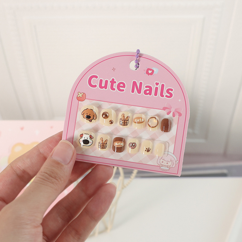 (온x)ABM큐티 네일팁 S 강아지