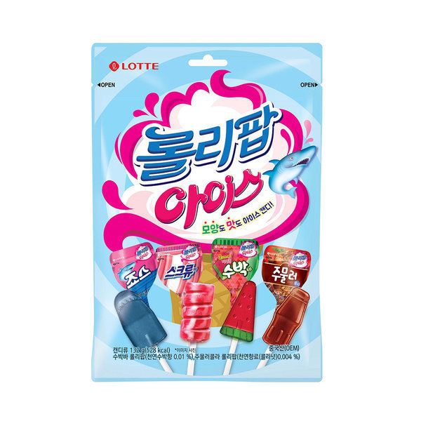 ★롯데 롤리팝 아이스 12입 132g
