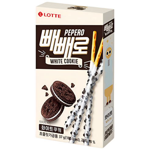 ★롯데 화이트쿠키 빼빼로 37g