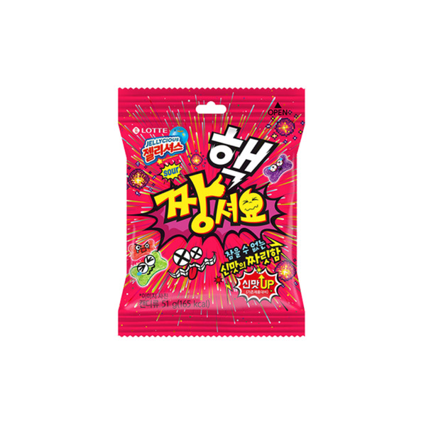 ★롯데 핵 짱셔요 후르츠 51g