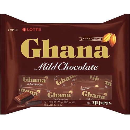 ★가나 마일드 초콜릿 175g