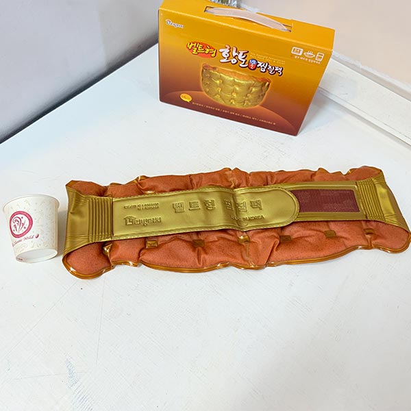 황토 냉온 찜질팩 벨트형 황토 냉온 찜질팩 벨트형