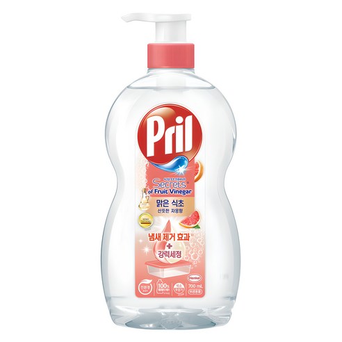 ★프릴 맑은 식초 주방세제 자몽향 700ml