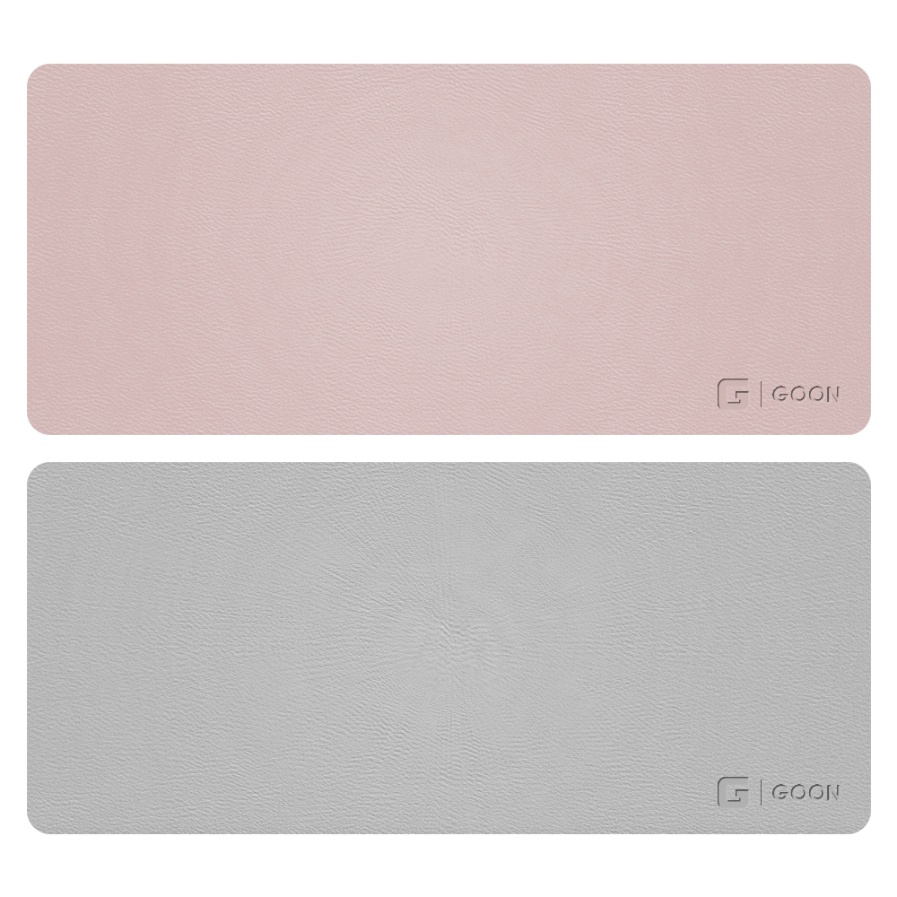 지군 양면 데스크 패드 핑크 그레이 900x400