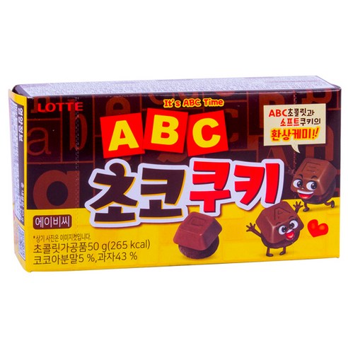 ★롯데 ABC 초코쿠키 50g