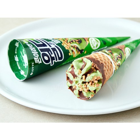 (매장)★롯데 아이스크림 월드콘 말차