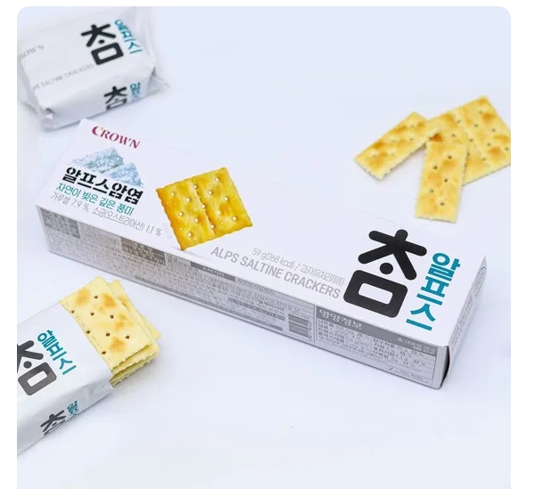 ★크라운 참 크래커 알프스 59g