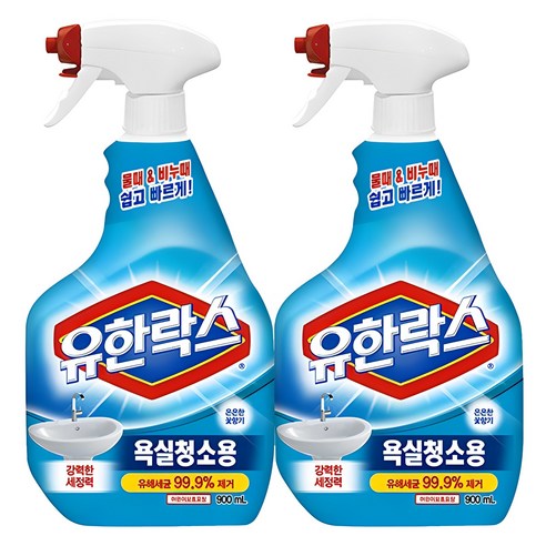 ★유한락스욕실청소용900mlx2입