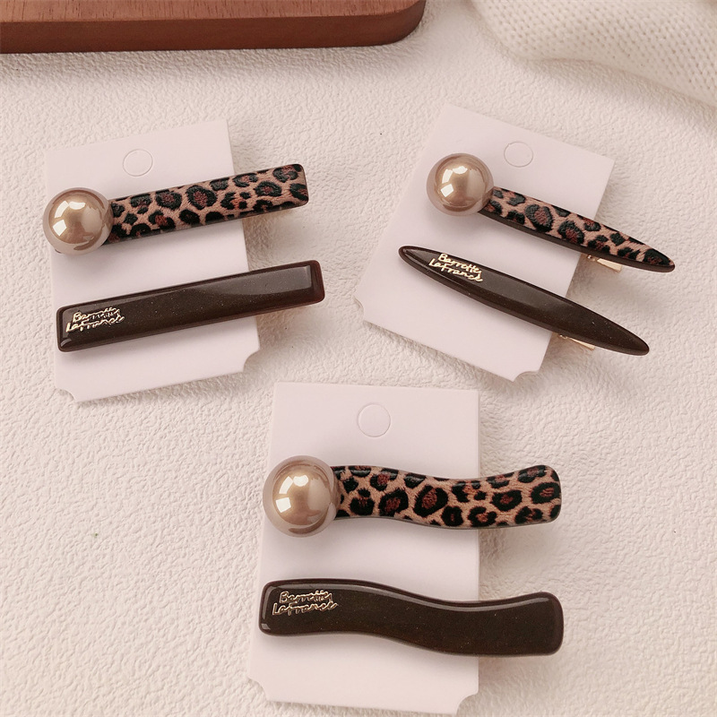 ABM레트로 진주 헤어핀 2입 색상랜덤