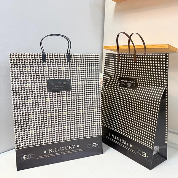 클래식 PP쇼핑백 MS-014 (390x485x130mm) 디자인랜덤