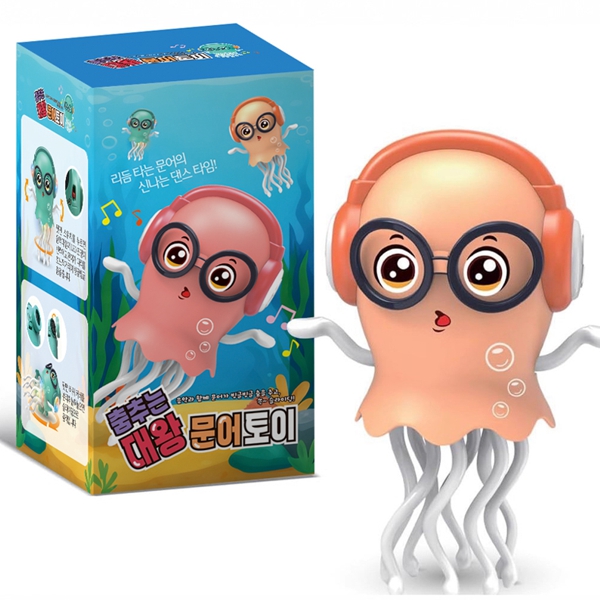 춤추는 대왕문어 댄싱토이 색상랜덤